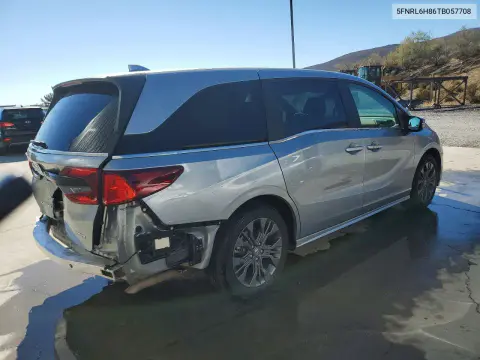 2026 Honda Odyssey Touring VIN 5FNRL6H86TB057708 фото 3