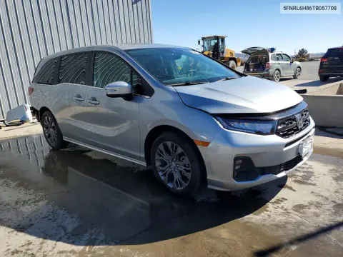 2026 Honda Odyssey Touring VIN 5FNRL6H86TB057708 фото 4