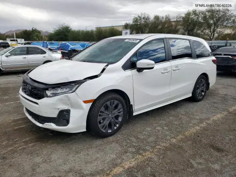 5FNRL6H86TB040326 — 2026 Honda Odyssey, Передняя часть, фото до ремонта