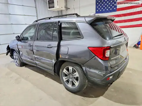5FNYF8H92KB030835 — 2019 Honda Passport, фото 2 с аукциона Copart, Повреждения со всех сторон