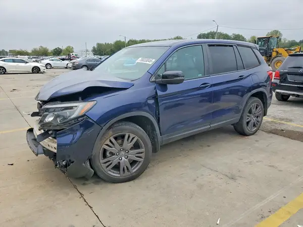 5FNYF8H53KB018271 — 2019 Honda Passport, Передняя часть (Front End), фото до ремонта