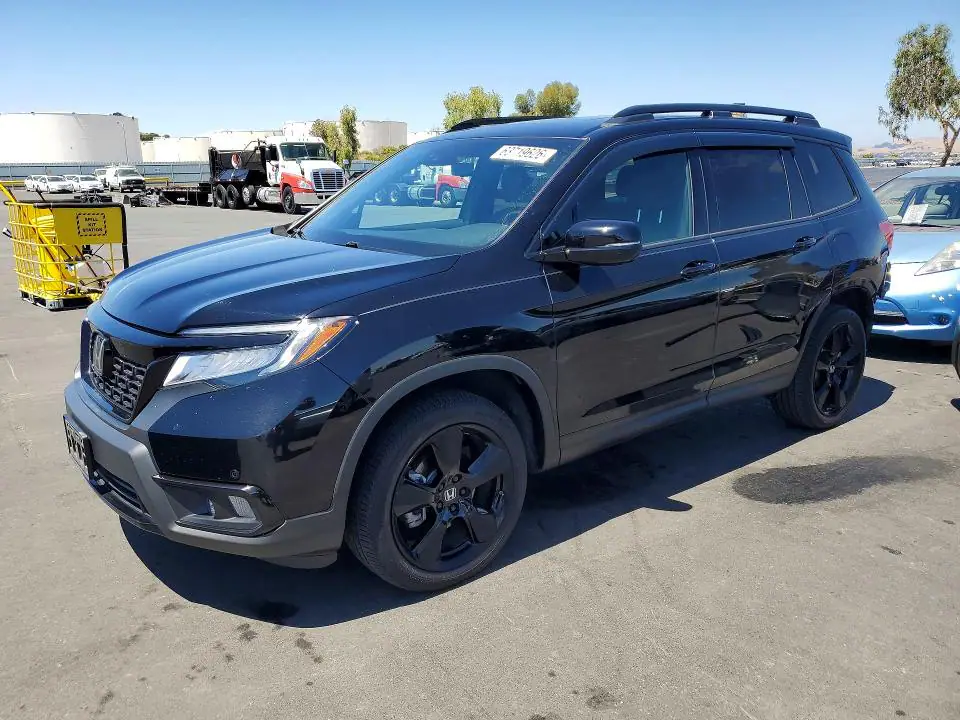 5FNYF8H01MB003002 Honda Passport 2021 — повреждение Задняя часть, фото до ремонта