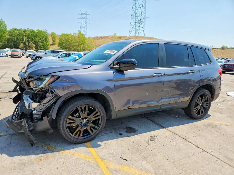 2021 HONDA PASSPORT VIN 5FNYF8H27MB043523 фото 1