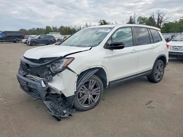 5FNYF8H54MB004219 — 2021 Honda Passport, Передняя часть (Front End), фото до ремонта