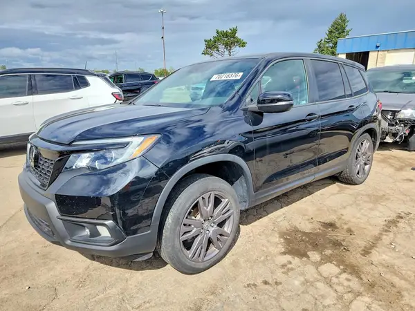 5FNYF8H55MB028349 — 2021 Honda Passport, Задняя часть (Rear End), фото до ремонта