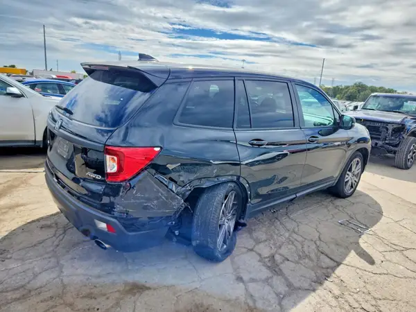 5FNYF8H55MB028349 — 2021 Honda Passport, фото 3 с аукциона Copart, Задняя часть