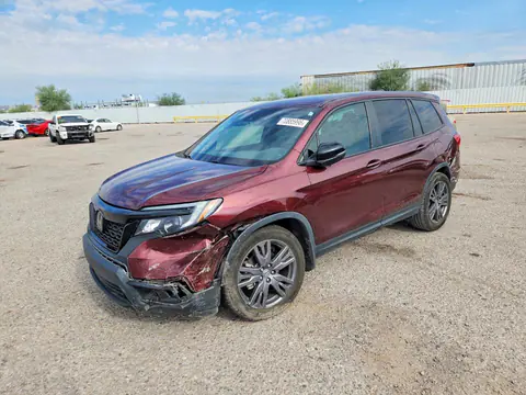 5FNYF7H50MB003224 — 2021 Honda Passport, Передняя часть (Front End), фото до ремонта