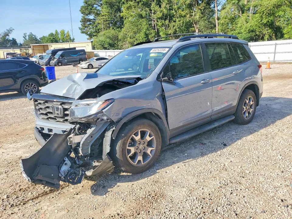 2022 HONDA PASSPORT VIN 5FNYF8H67NB017122 фото 1