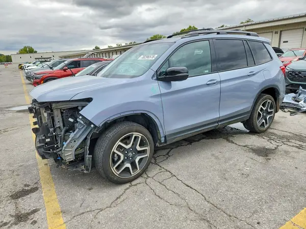 5FNYF8H00NB025672 — 2022 Honda Passport, Передняя часть (Front End), фото до ремонта