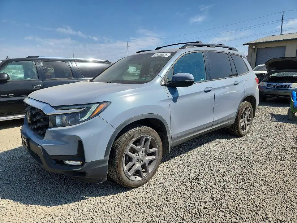 5FNYF8H58PB038569 Honda Passport 2023 — повреждение Задняя часть, фото до ремонта