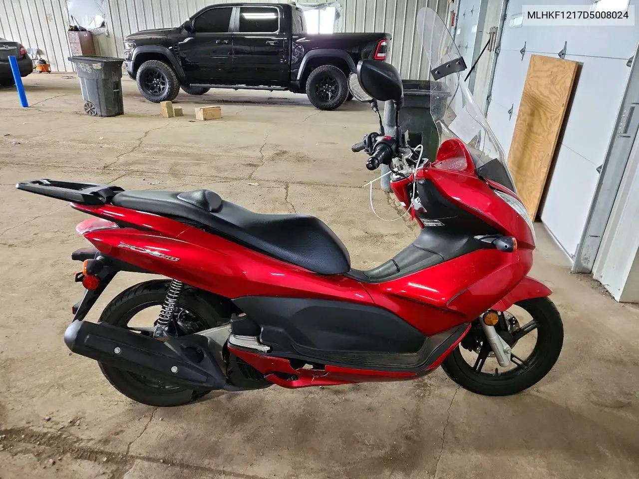 2013 Honda Pcx 150 VIN MLHKF1217D5008024 фото 1