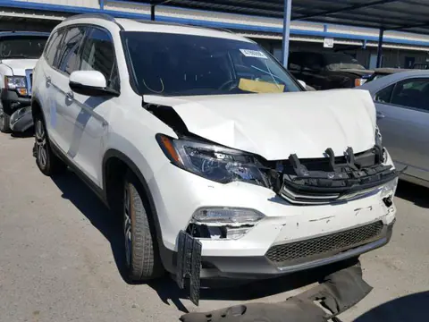 5FNYF6H00HB098310 — 2017 Honda Pilot ELIT, Задняя часть (Rear End), фото до ремонта