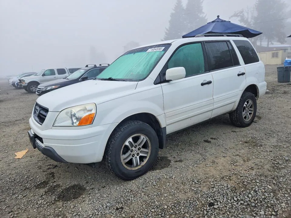 2004 HONDA PILOT VIN 2HKYF18404H608673 фото 1