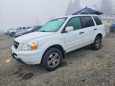 2HKYF18404H608673 — 2004 Honda Pilot, Задняя часть (Rear End), фото до ремонта