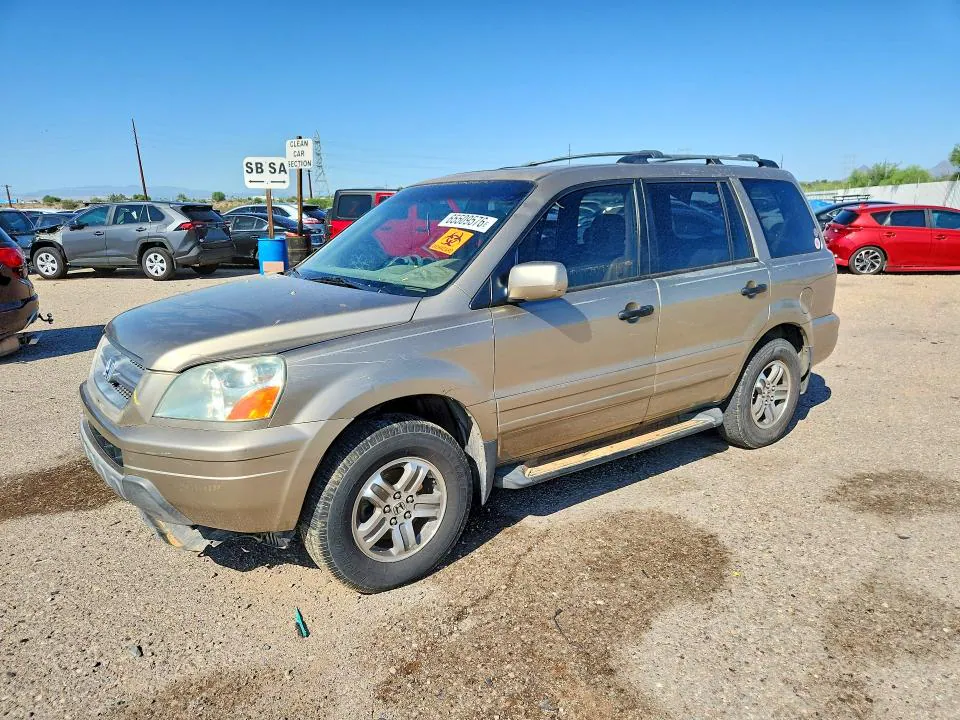 2005 HONDA PILOT VIN 2HKYF18585H510467 фото 1
