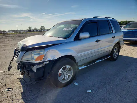2HKYF186X5H523682 — 2005 Honda Pilot, Передняя часть (Front End), фото до ремонта