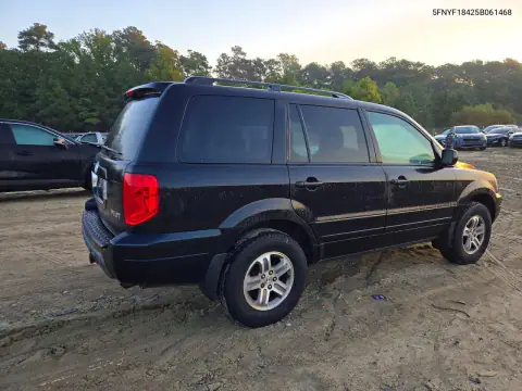 5FNYF18425B061468 — 2005 Honda Pilot, фото 3 с аукциона Copart, Сторона