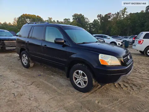 5FNYF18425B061468 — 2005 Honda Pilot, фото 4 с аукциона Copart, Сторона