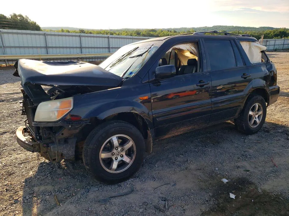 2007 HONDA PILOT VIN 5FNYF18677B024808 фото 1