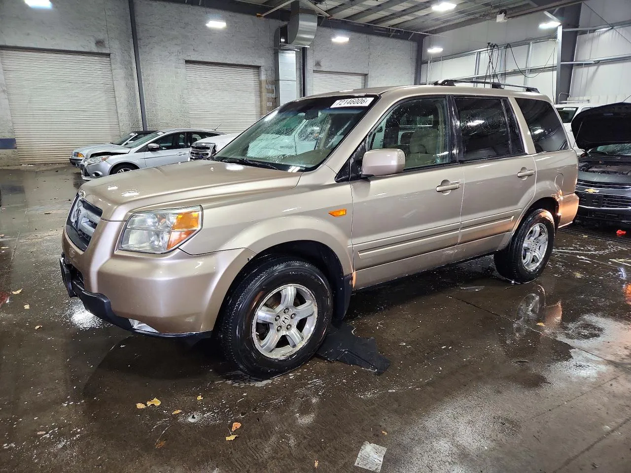 2007 Honda Pilot Ex VIN 5FNYF28447B032336 фото 1