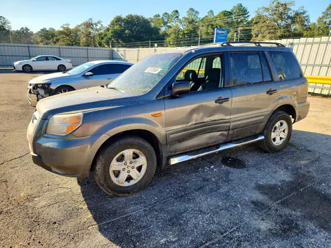 5FNYF281X7B007141 — 2007 Honda Pilot, Подтопление, фото до ремонта