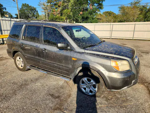 2007 Honda Pilot Lx VIN 5FNYF281X7B007141 фото 4