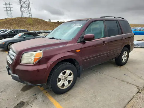 5FNYF18278B040151 — 2008 Honda Pilot, Задняя часть, фото до ремонта