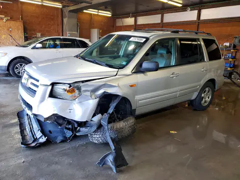 5FNYF28698B015907 — 2008 Honda Pilot, Передняя часть, фото до ремонта