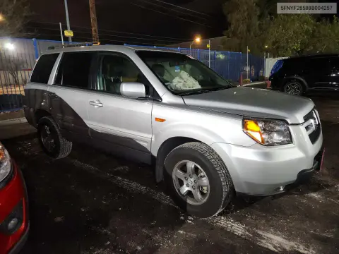2008 Honda Pilot Exl VIN 5FNYF28588B004257 фото 4
