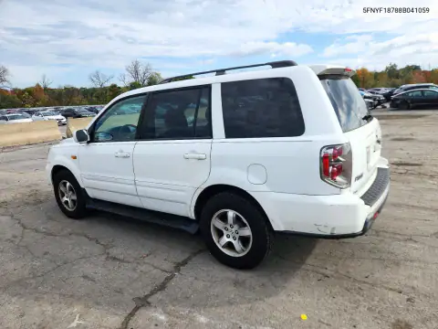 5FNYF18788B041059 — 2008 Honda Pilot, фото 2 с аукциона Copart, Мелкие вмятины и царапины