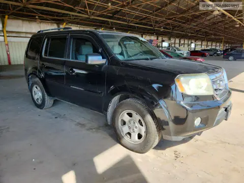 2009 Honda Pilot Lx VIN 5FNYF38269B025895 фото 4