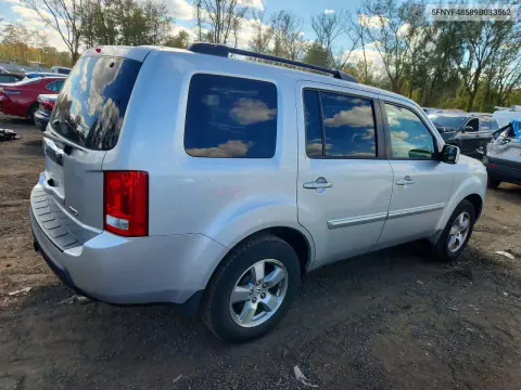 2009 Honda Pilot Exl VIN 5FNYF48589B033562 фото 3
