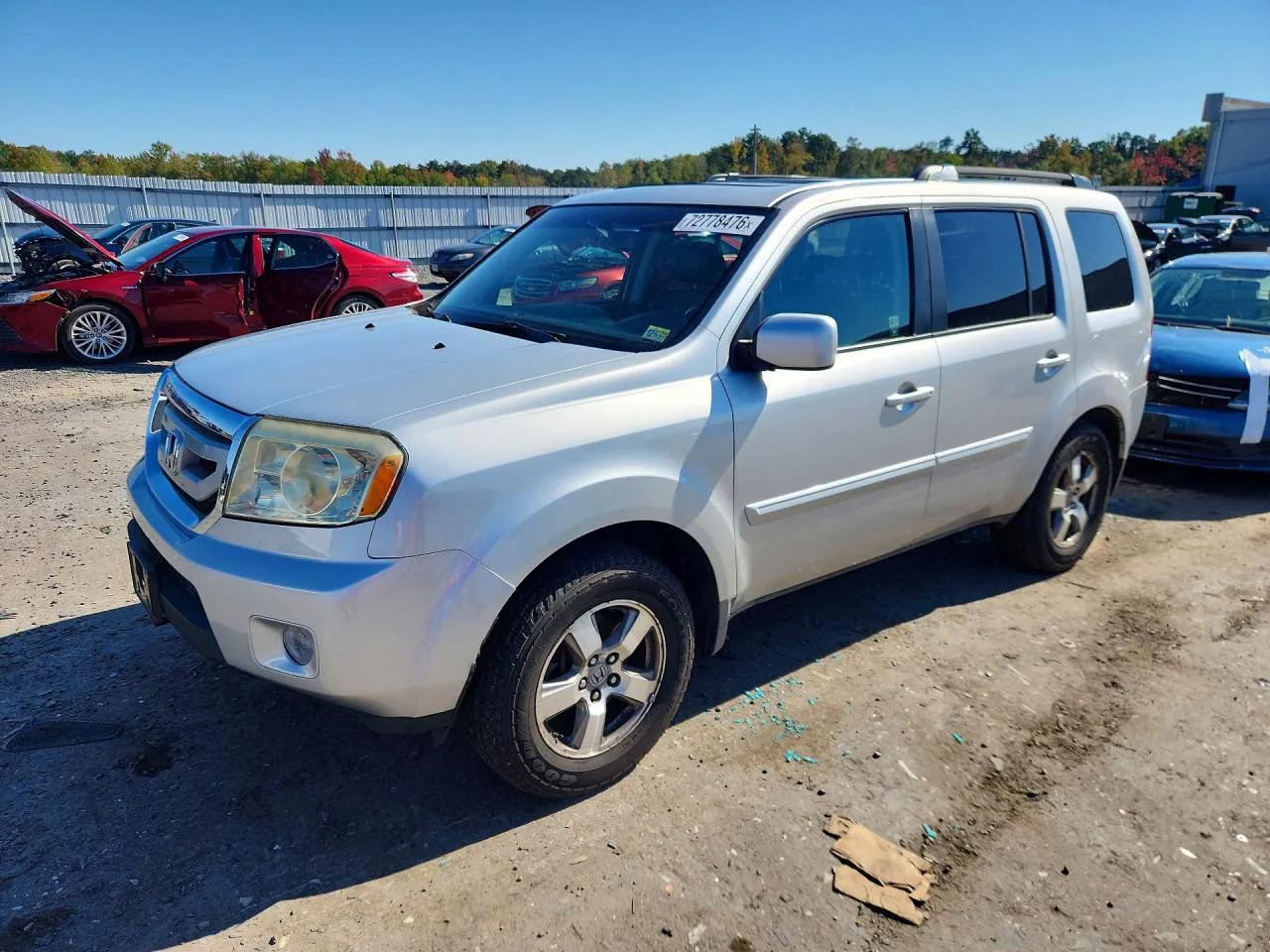 2009 Honda Pilot Exl VIN 5FNYF48649B017920 фото 1