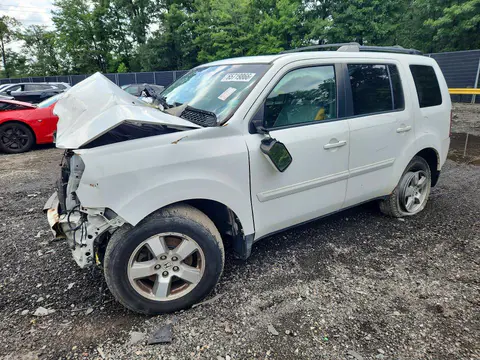 5FNYF4H55AB034222 — 2010 Honda Pilot, Передняя часть (Front End), фото до ремонта