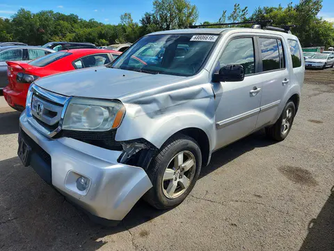 5FNYF4H61AB022481 — 2010 Honda Pilot, Передняя часть (Front End), фото до ремонта