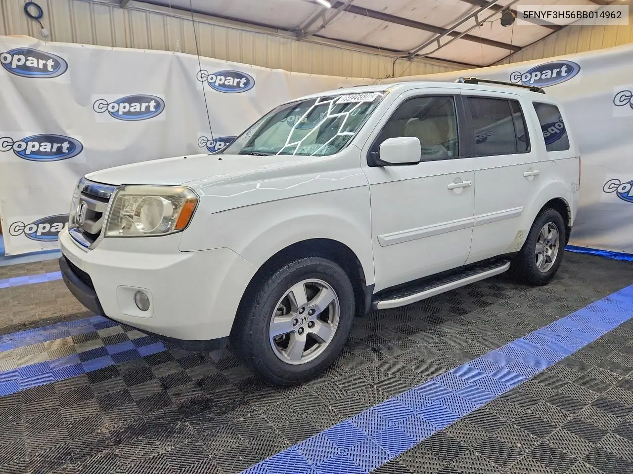 2011 Honda Pilot Exl VIN 5FNYF3H56BB014962 фото 1