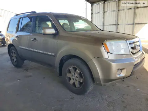 2011 Honda Pilot Touring VIN 5FNYF3H94BB021184 фото 4