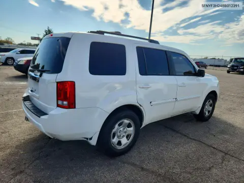 2011 Honda Pilot Lx VIN 5FNYF3H24BB012391 фото 3