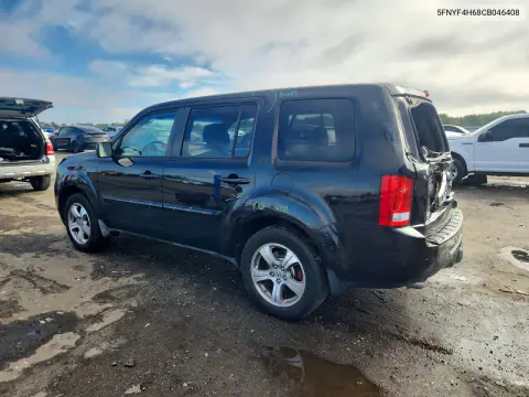2012 Honda Pilot Exl VIN 5FNYF4H68CB046408 фото 2