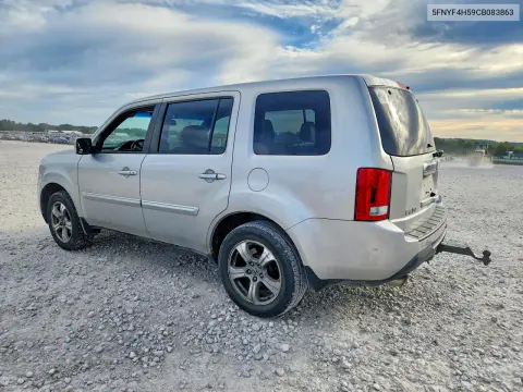 2012 Honda Pilot Exl VIN 5FNYF4H59CB083863 фото 2