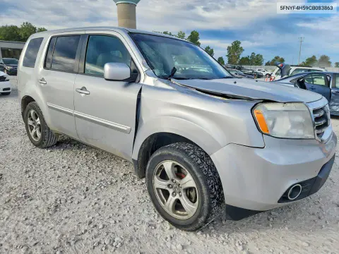 2012 Honda Pilot Exl VIN 5FNYF4H59CB083863 фото 4
