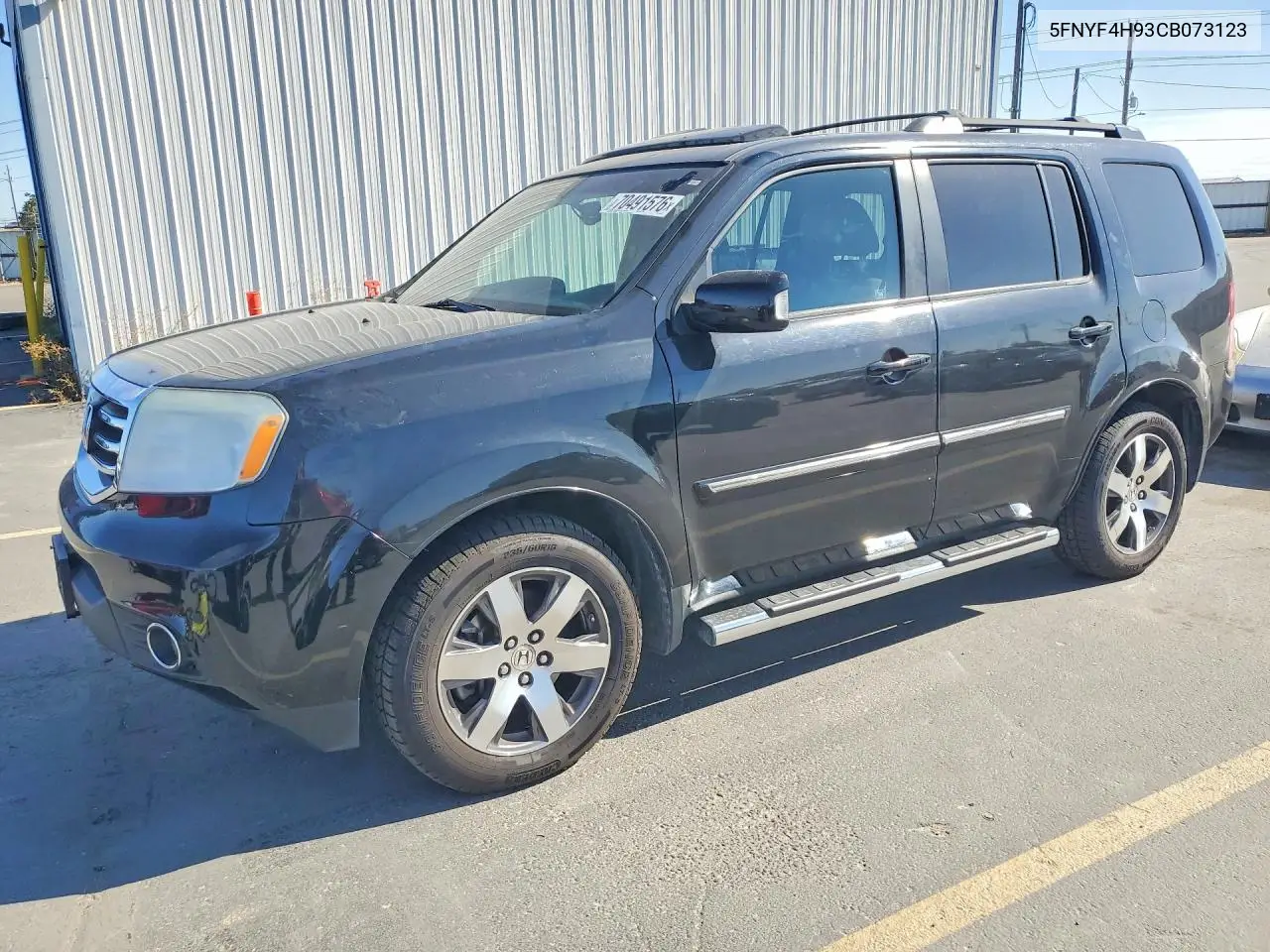 2012 Honda Pilot Touring VIN 5FNYF4H93CB073123 фото 1