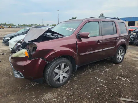5FNYF4H92CB054823 — 2012 Honda Pilot, Передняя часть (Front End), фото до ремонта