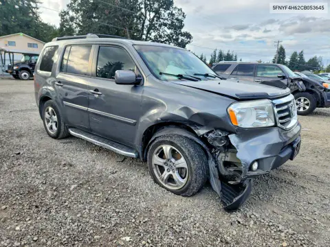 2012 Honda Pilot Exl VIN 5FNYF4H62CB053645 фото 4