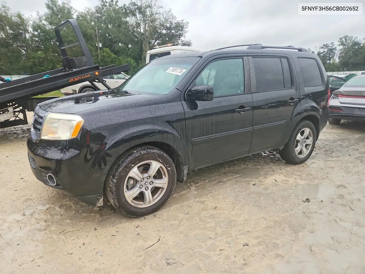 2012 Honda Pilot Exl VIN 5FNYF3H56CB002652 фото 1