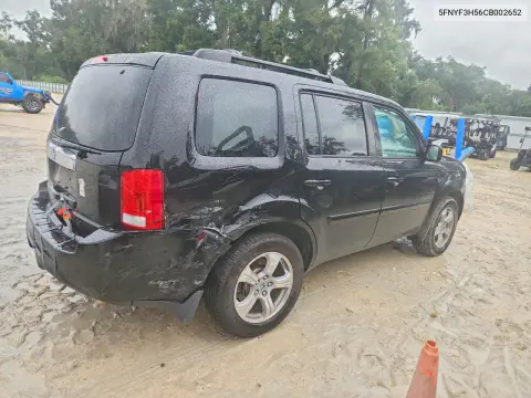 2012 Honda Pilot Exl VIN 5FNYF3H56CB002652 фото 3