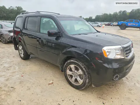 2012 Honda Pilot Exl VIN 5FNYF3H56CB002652 фото 4