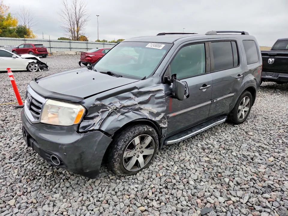 2013 HONDA PILOT VIN 5FNYF4H93DB044223 фото 1