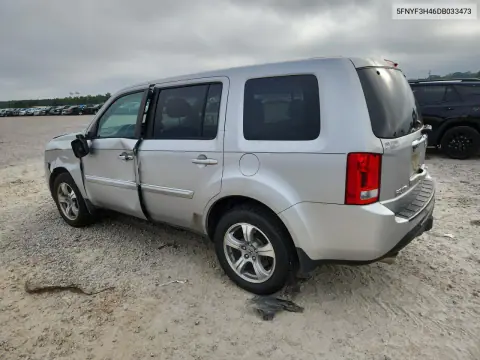 2013 Honda Pilot Ex VIN 5FNYF3H46DB033473 фото 2