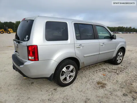 2013 Honda Pilot Ex VIN 5FNYF3H46DB033473 фото 3